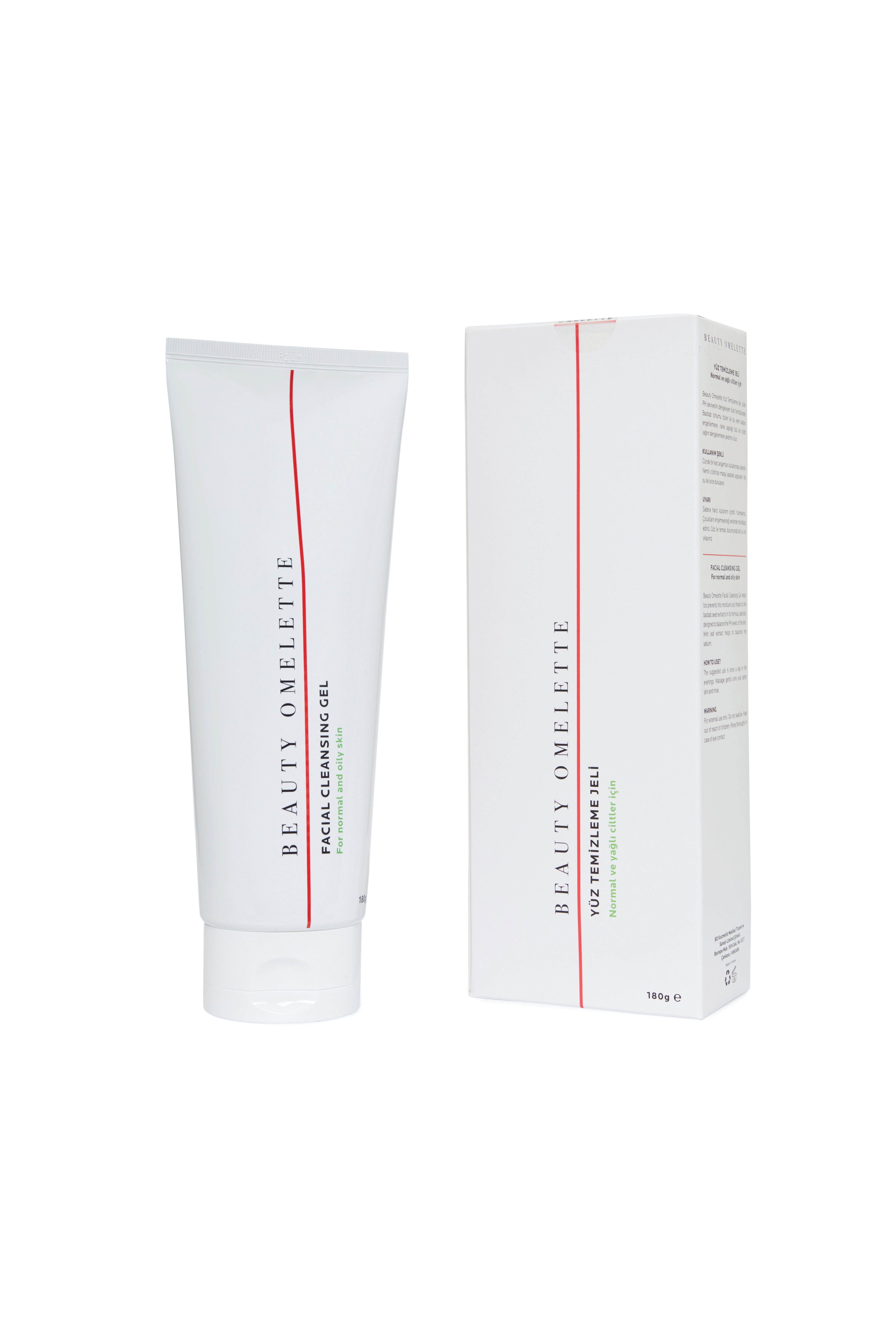 Facial Cleansing Gel for Normal and Oily Skin